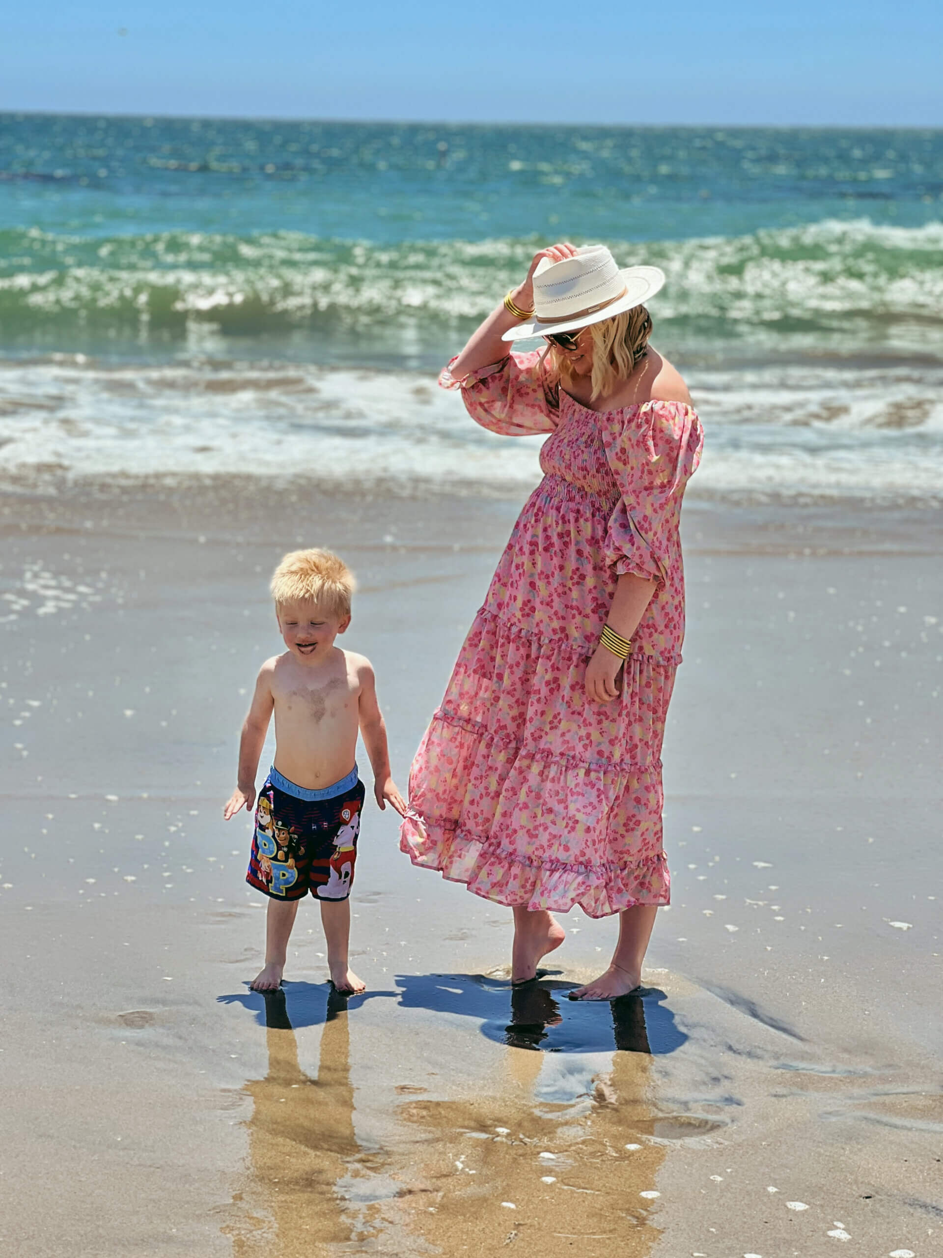 California Beach Laughing